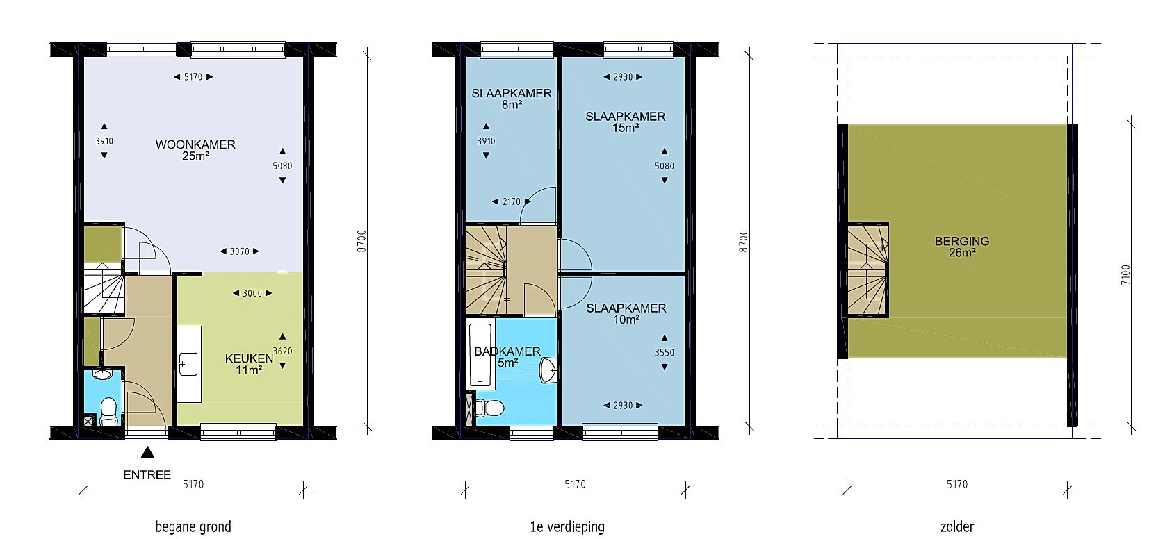 Woonhuis in Haarlem met 5 kamers